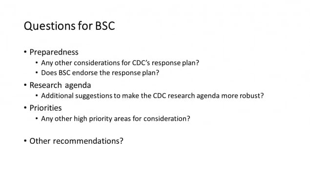 Questions for BSC