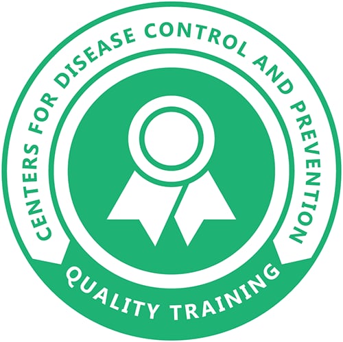 Centers for Disease Control and Prevention Quality Training logo