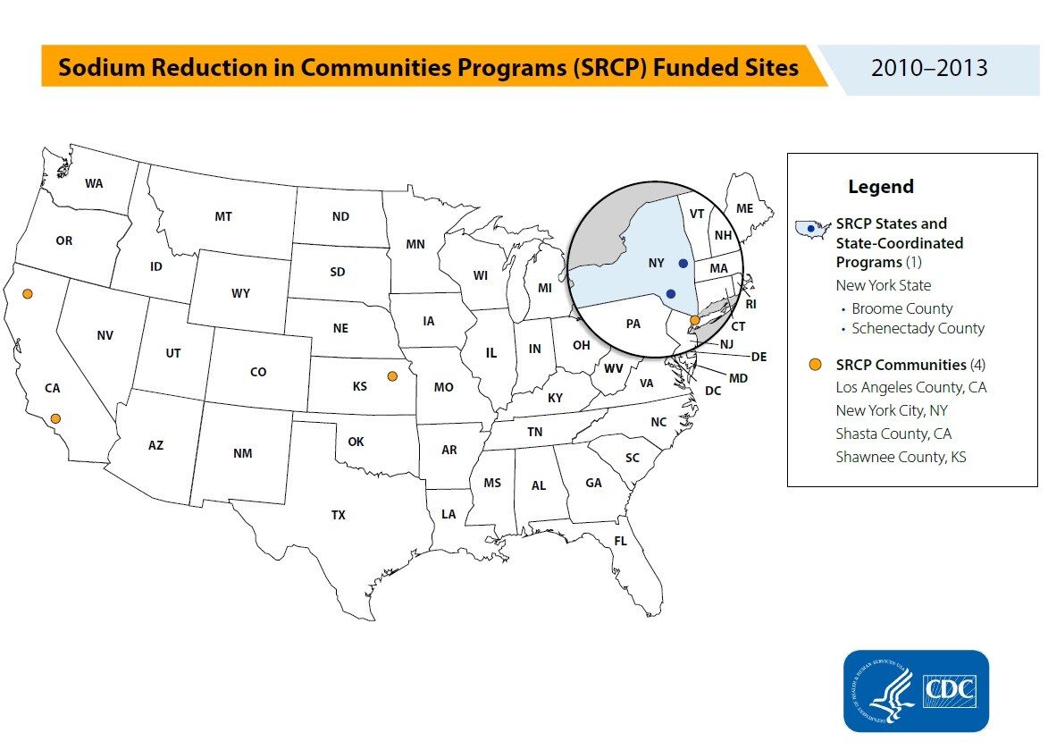 SRCP Funded Sites 2010-2013