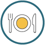 Daily meal providers icon