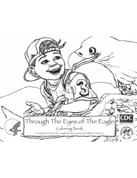 Image of Through the Eyes of the Eagle Coloring Book