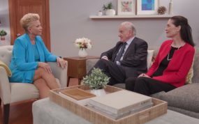 Joan Lunden, Valentin Fuster, and Ann Albright