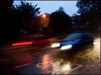 Automobile Driving in Rainy Conditions