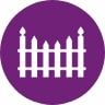 Icon of a fence or barrier