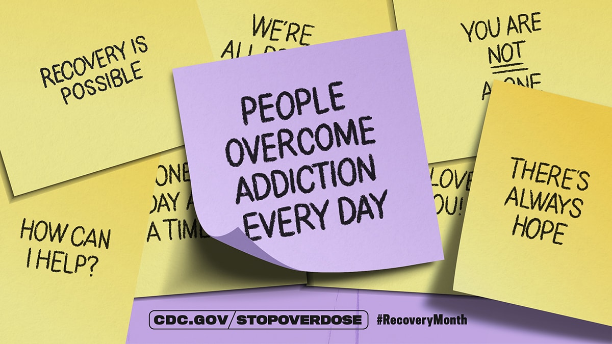 People overcome addiction every day.