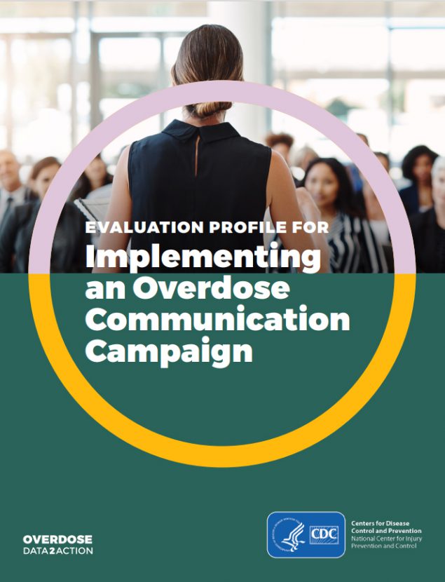 Implementing an Overdose Communication Campaign document cover page