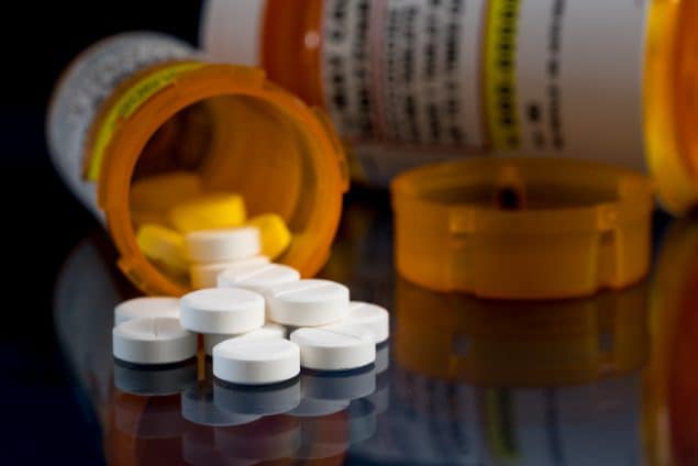 photo of prescription opioid pills