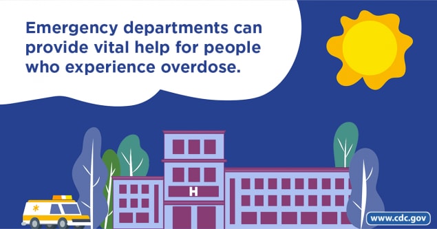 Emergency departments can provide vital help for people who experience overdose.