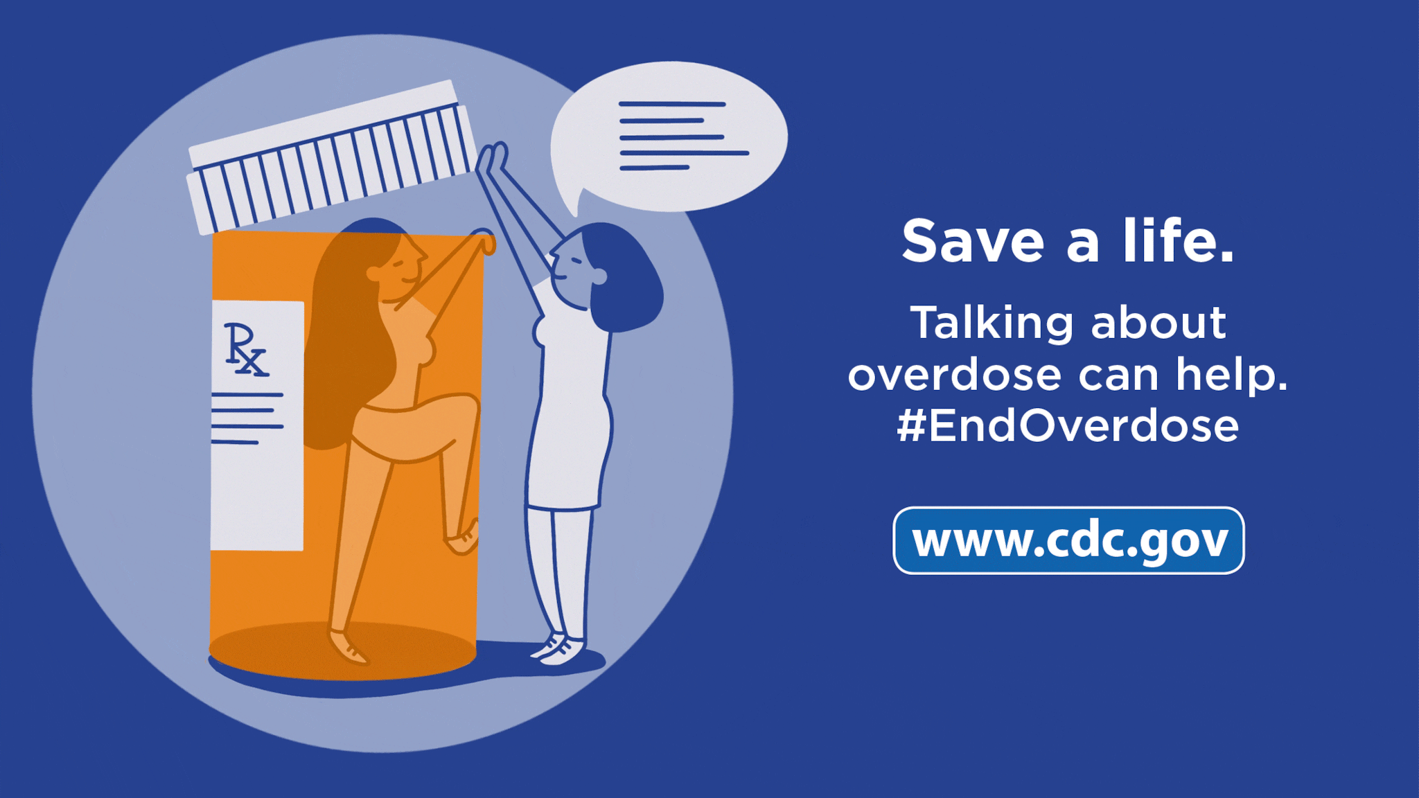Save a life. Talking about oversode can help.