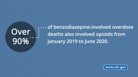 Benzodiazepine-involved overdose