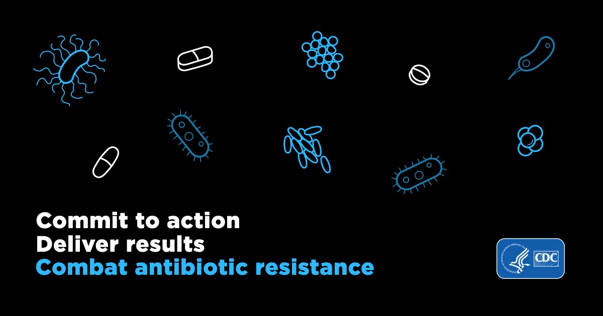 commit to action, deliver results, combat antibiotic resistance