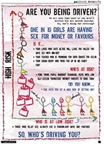 Thumbnail of Example of message from loveLife’s HIV prevention program in South Africa.