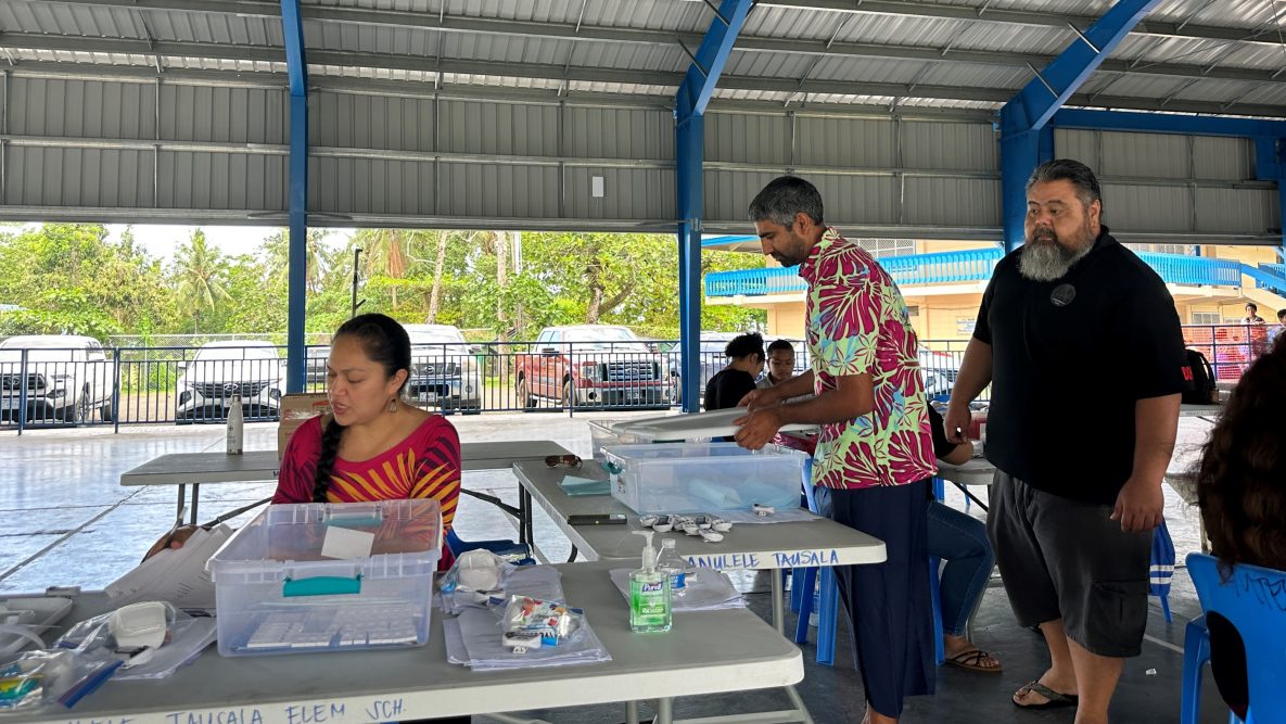 American Samoa field testing for dengue