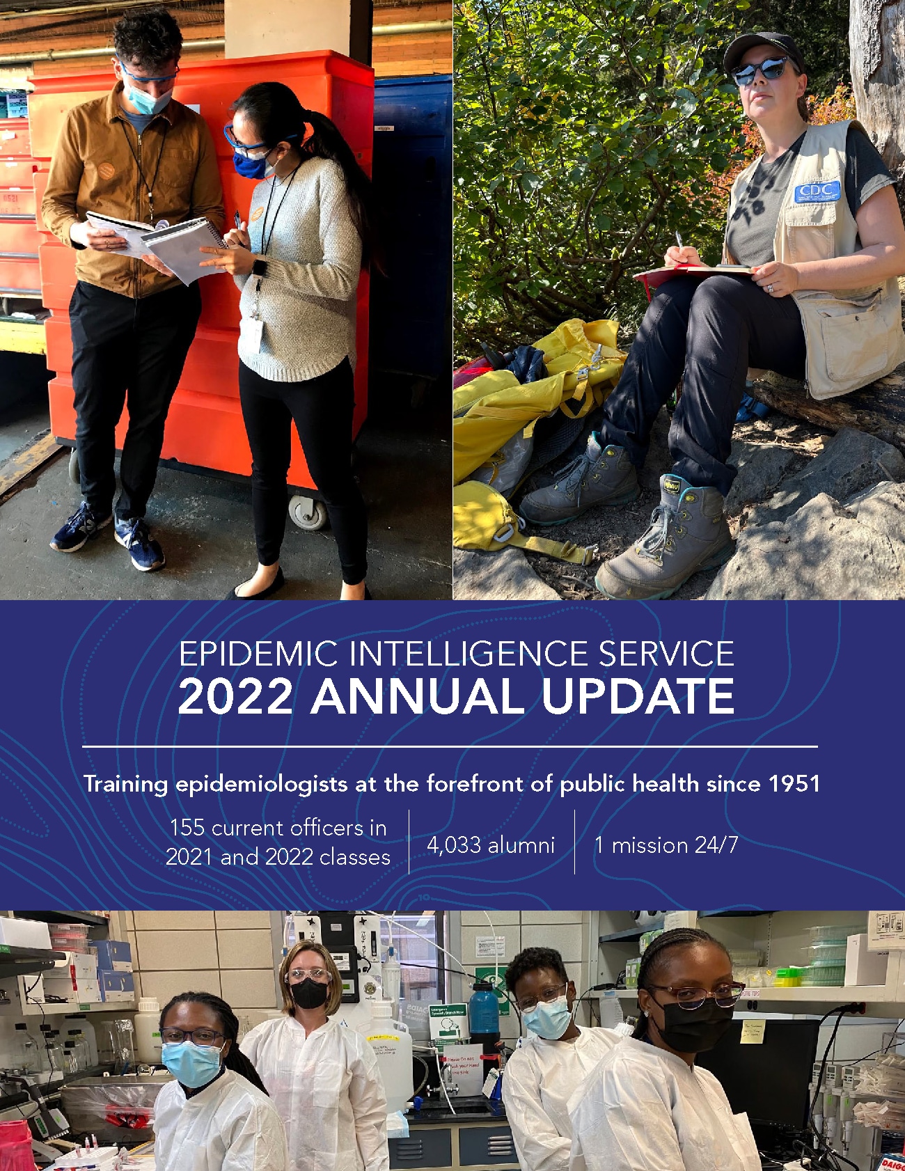 Epidemic Intelligence Service 2022 Annual Update Cover Page