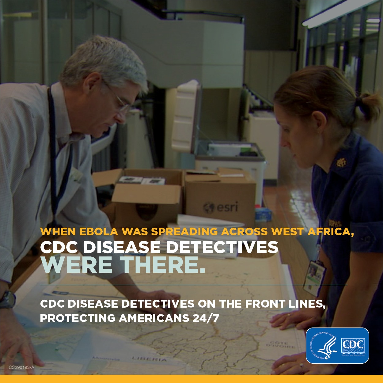 When Ebola was spreading across West Africa, CDC disease detectives were there.