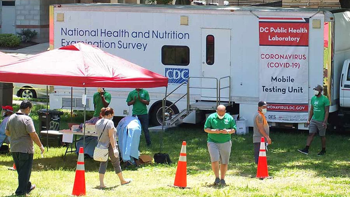 Cynthia Ogden working in the field with CDC's National Health and Nutrition Examination Survey (NHANES)