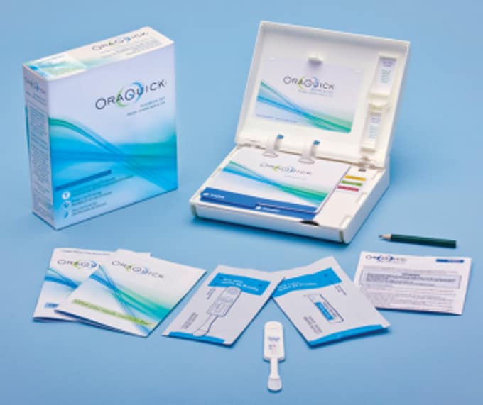 Oraquick HIV self testing kit