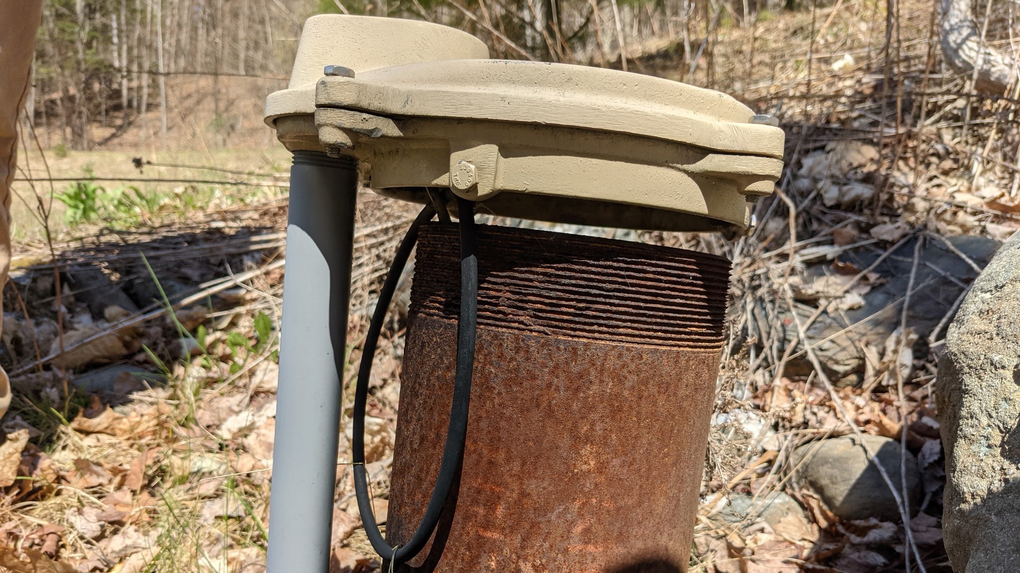 Photo of a private well