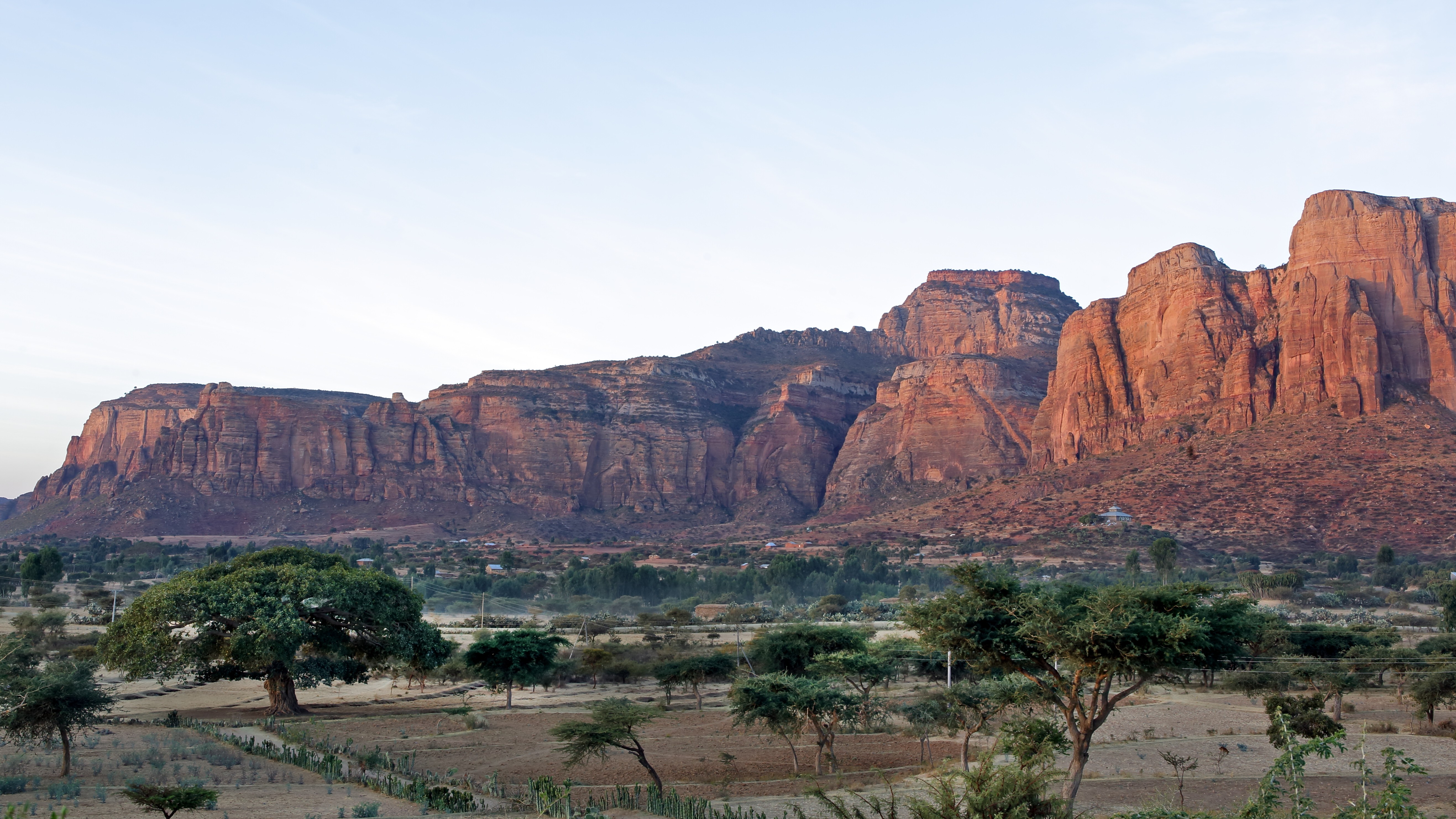 Mountain landscape in Ethiopia