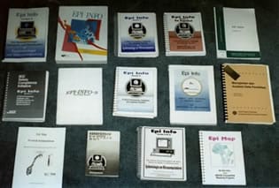 Photo of Various Epi Info™ Manuals