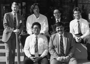 Photo of Dr. Andy Dean , Juan Carlos Fernández Merino, Dr. Robert Freund, Dr. Pandu Riono, and Dr. Samy Sidki