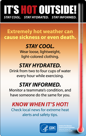 CIENCIASMEDICASNEWS: CDC - Extreme Heat and Your Health: PRINT MATERIALS