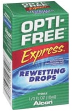 Opti-free Express Rewetting Drops (Alcon)