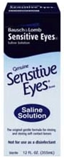 Sensitive Eyes Saline Solutions