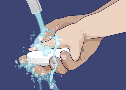 Handwashing illustration