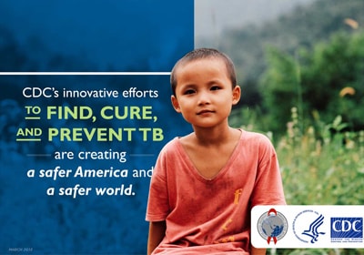 Graphic: CDC's innovative efforts to find, cure, and prevent TB are creating a safer America and a safer world.
