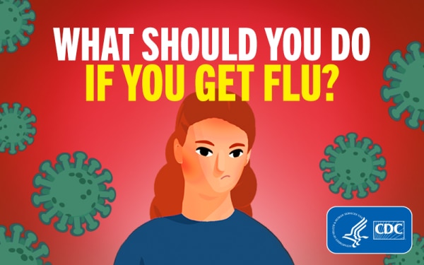 What should you do if you get the flu?