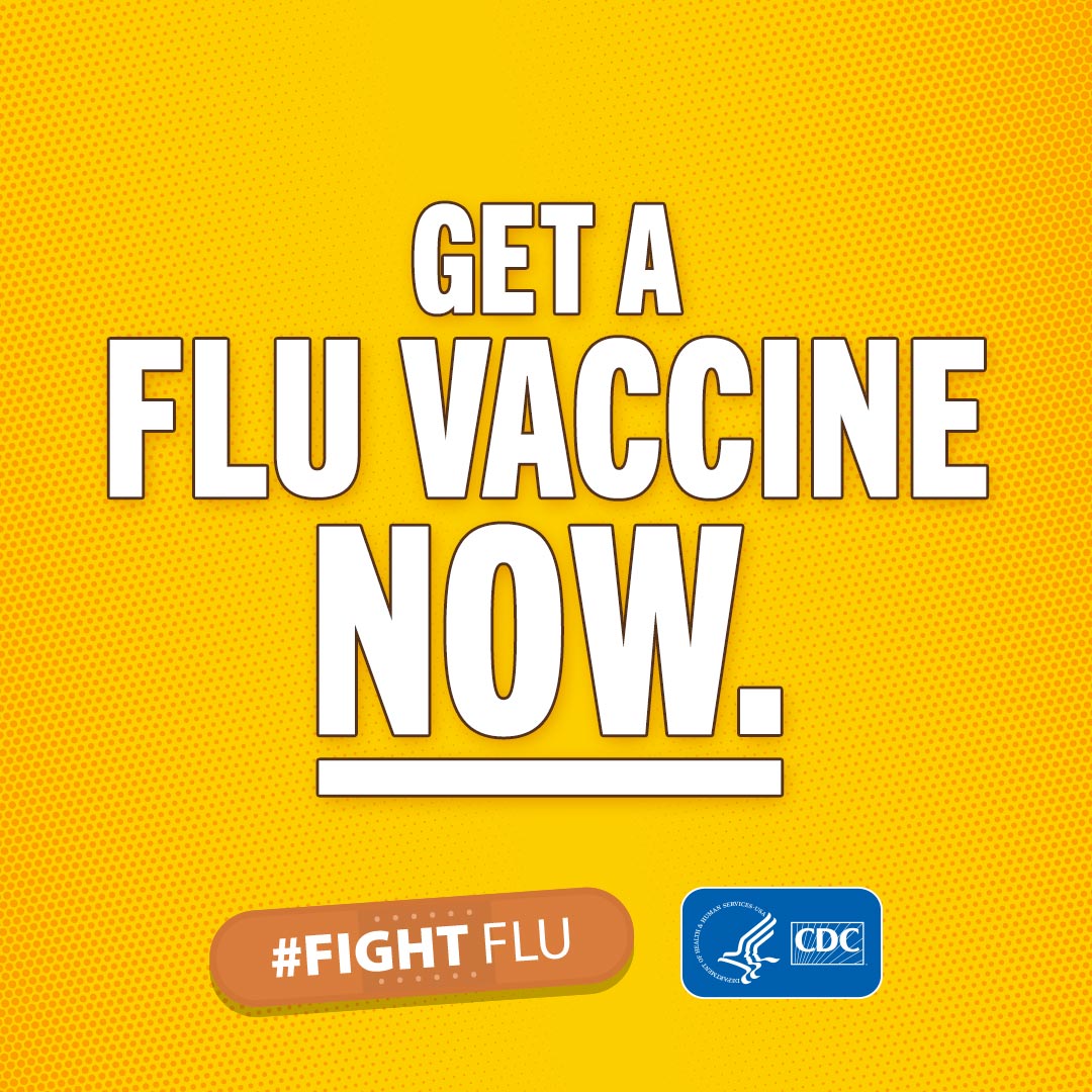 Get A Flu Vaccine Now! #fightflu