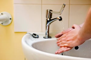 Good health habits like covering your cough and washing your hands often can help stop the spread of germs and prevent respiratory illnesses like the flu.