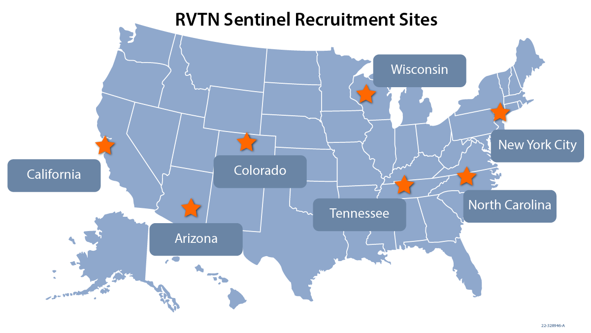 Sitios centinela de reclutamiento de la RVTN
