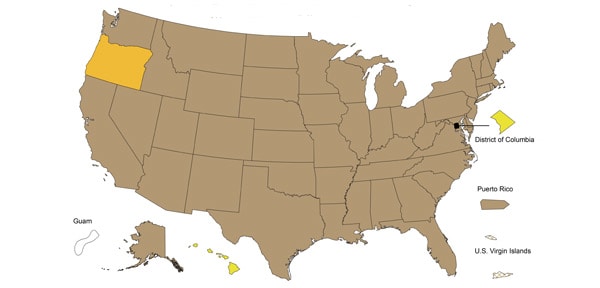 Geographic Spread Map