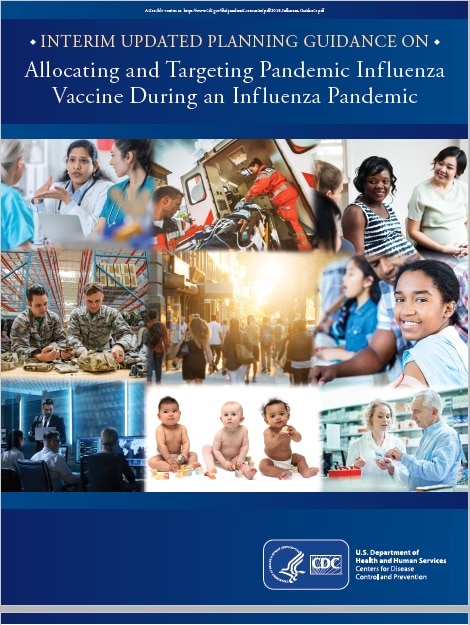 Allocating & Targeting Pandemic Influenza Vaccine Guidance