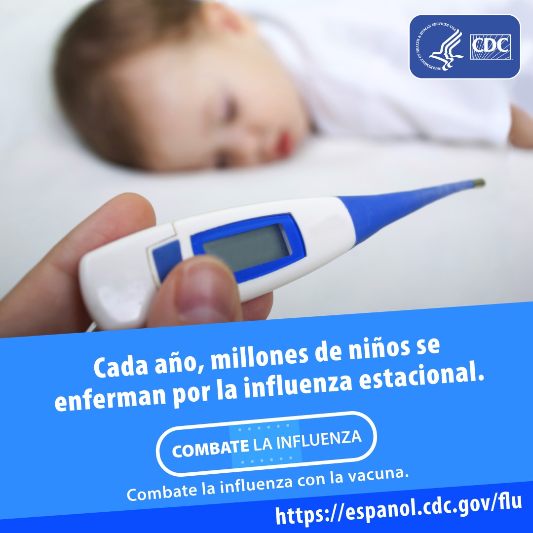 La vacuna contra la influenza protege a los niños