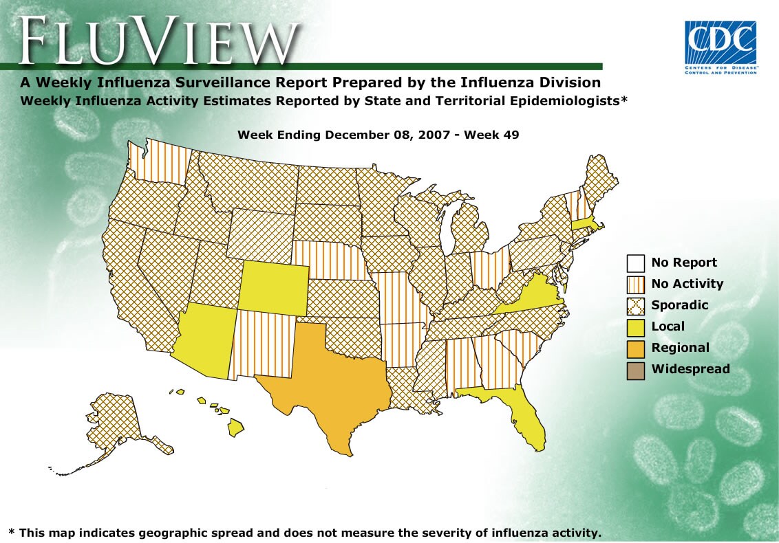 CDC - Influenza (Flu) | Weekly Report: Influenza Summary ...