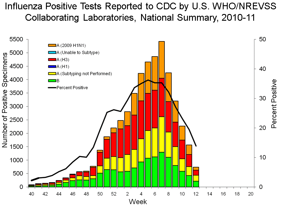U.S. WHO/NREVSS Collaborating Laboratories National Summary, 2010-11