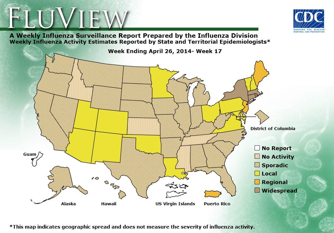 WEEK 17, 2013 FLU MAP NOT PRESENT ON SERVER