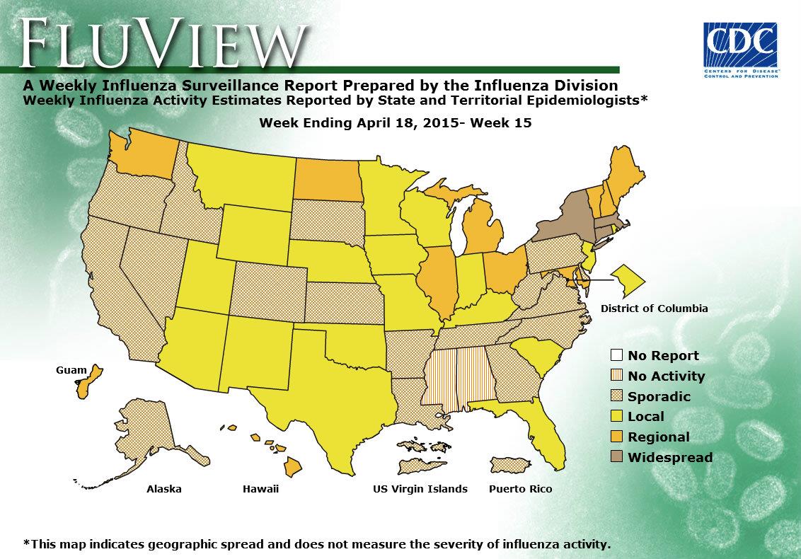 WEEK 15, 2014 FLU MAP NOT PRESENT ON SERVER