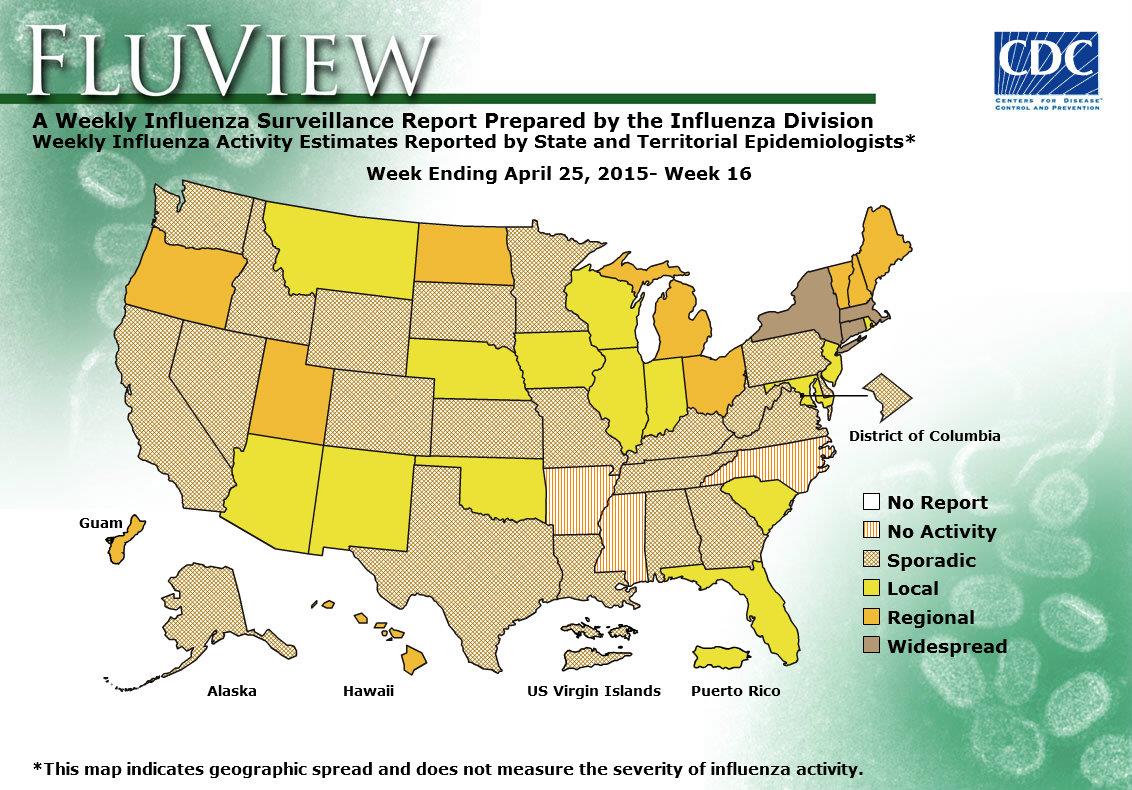 WEEK 16, 2014 FLU MAP NOT PRESENT ON SERVER