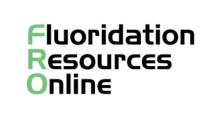 Fluoridation Resources Online logo with the "F, R, O" being green.