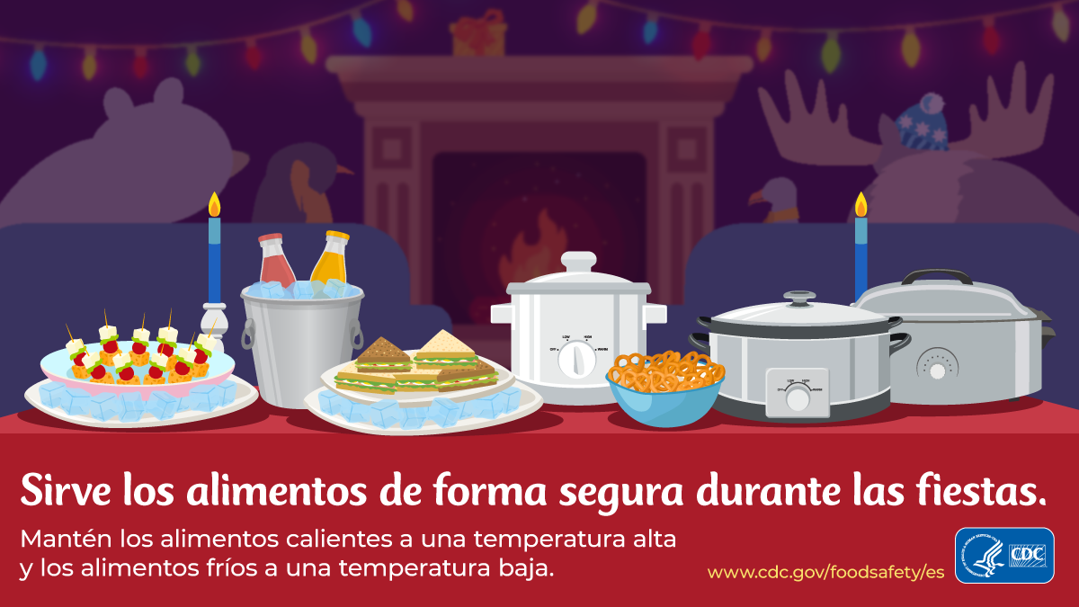 Servir alimentos de forma segura — CDC