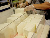 Blocks of Queso Fresco Cheese