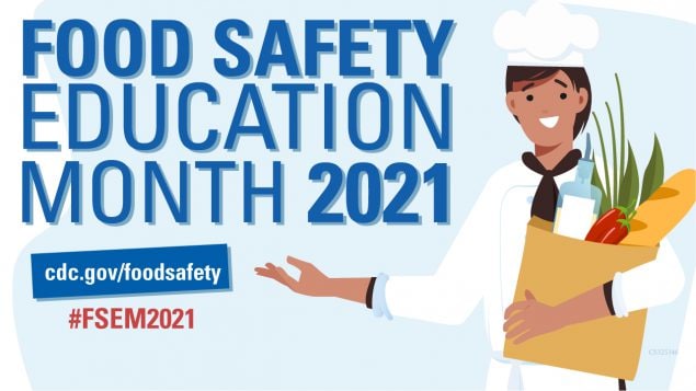 Food Safety Education Month logo banner