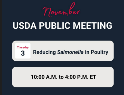 November USDA Public Meeting