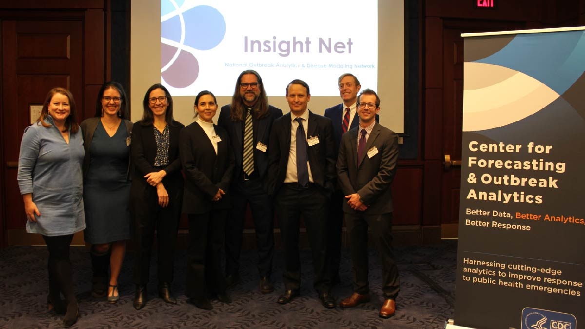 Launch of Insight Net, and representatives from various partner organizations. November 8, 2023, Washington, D.C.