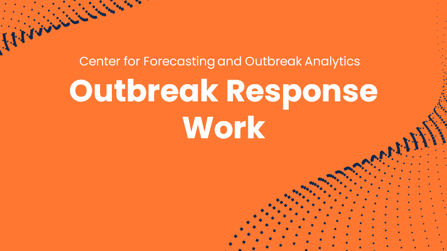 orange background with blue waves and white page title