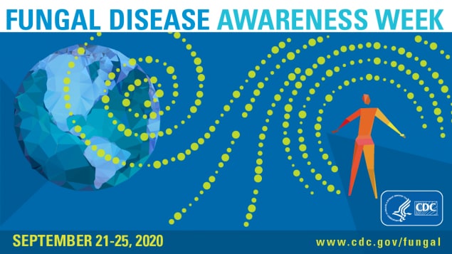 Banner for Fungal Disease Awareness Week September 21-25, 2020